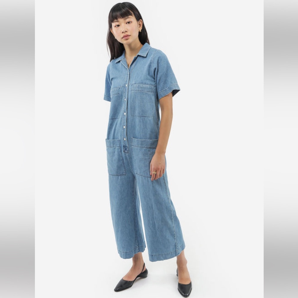 Ilana Kohn denim Mabel coverall
